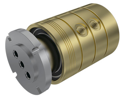 两通路旋转接头