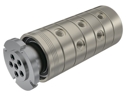 五通路旋转接头