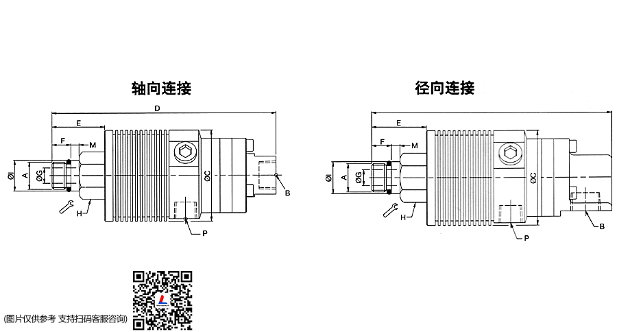 1109系列杜博林 国产机床专用旋转接头