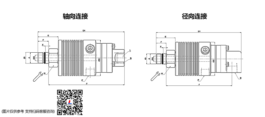 1109系列杜博林 国产转体冷却液旋转接头