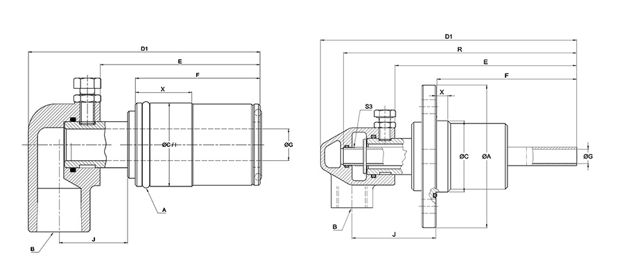 连铸机用旋转接头